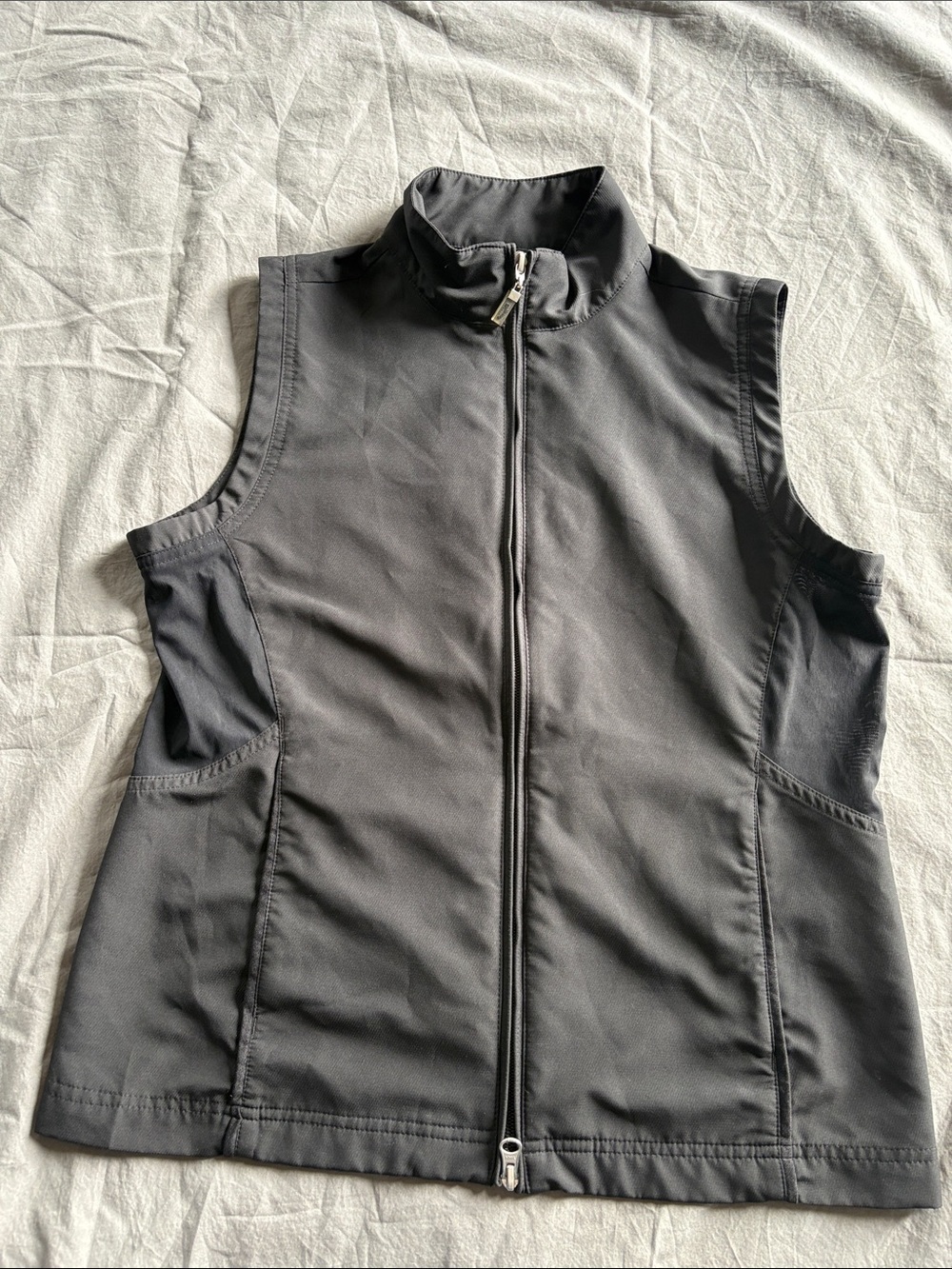 Callaway Black Zippered Golf Vest